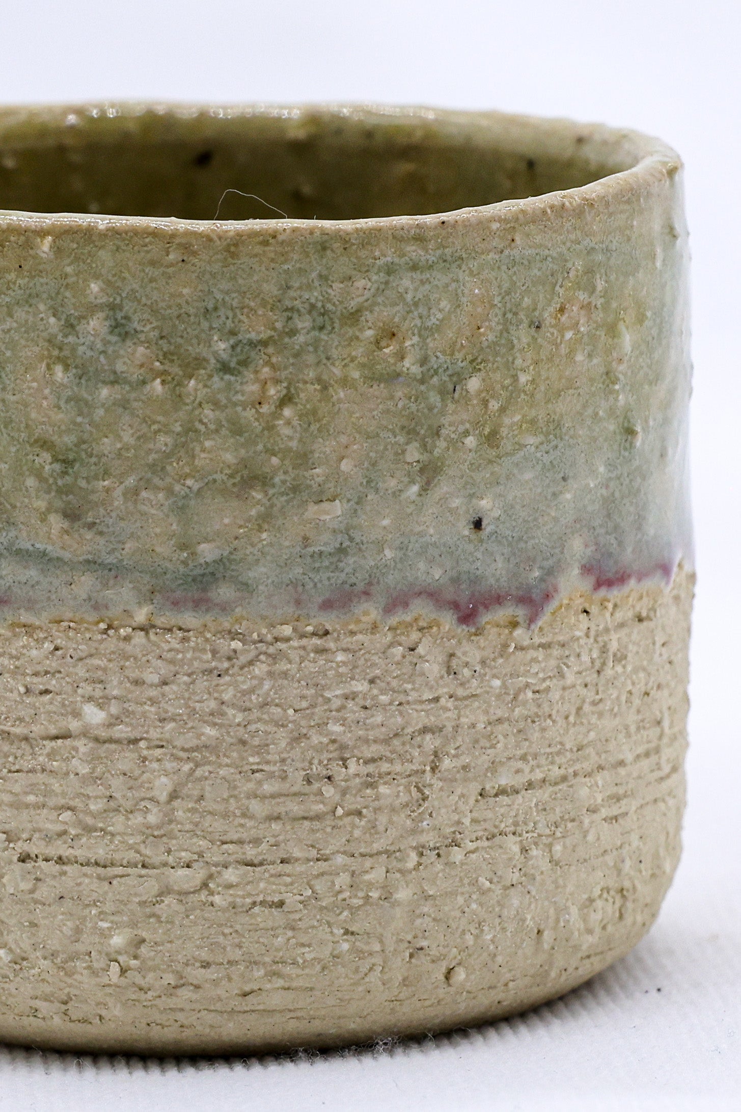 Beige Picollo Handmade Ceramic Milled Stoneware Espresso Mug