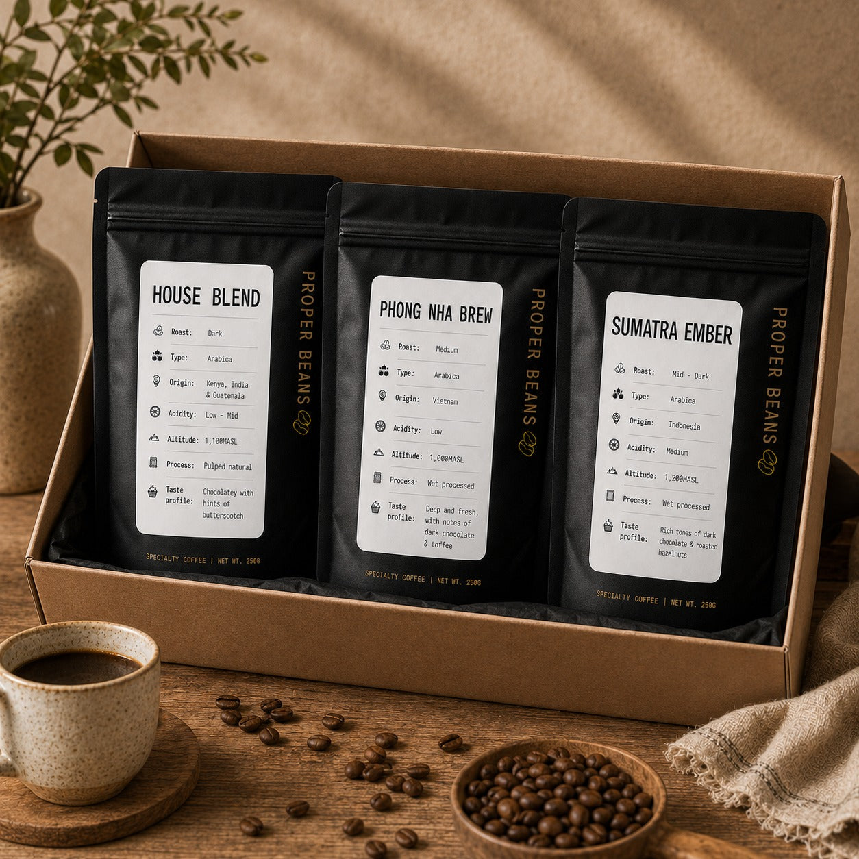 Proper Beans Starter Box