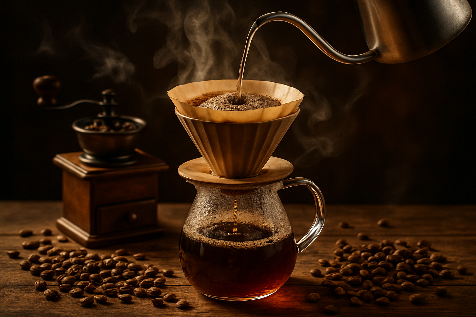 a video of coffee being made